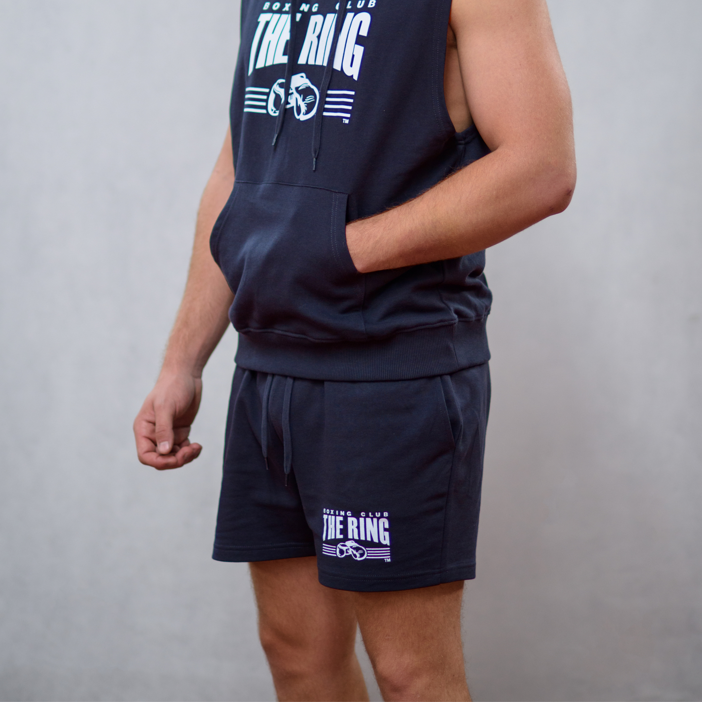 The Ring Sweat Short Navy