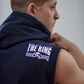 The Ring Hoodie Navy ärmellos